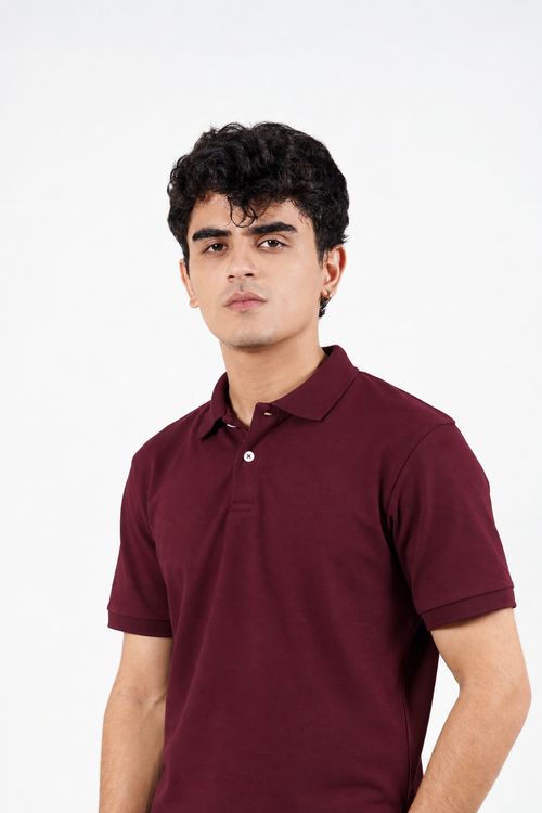 Burgundy Maroon Polo