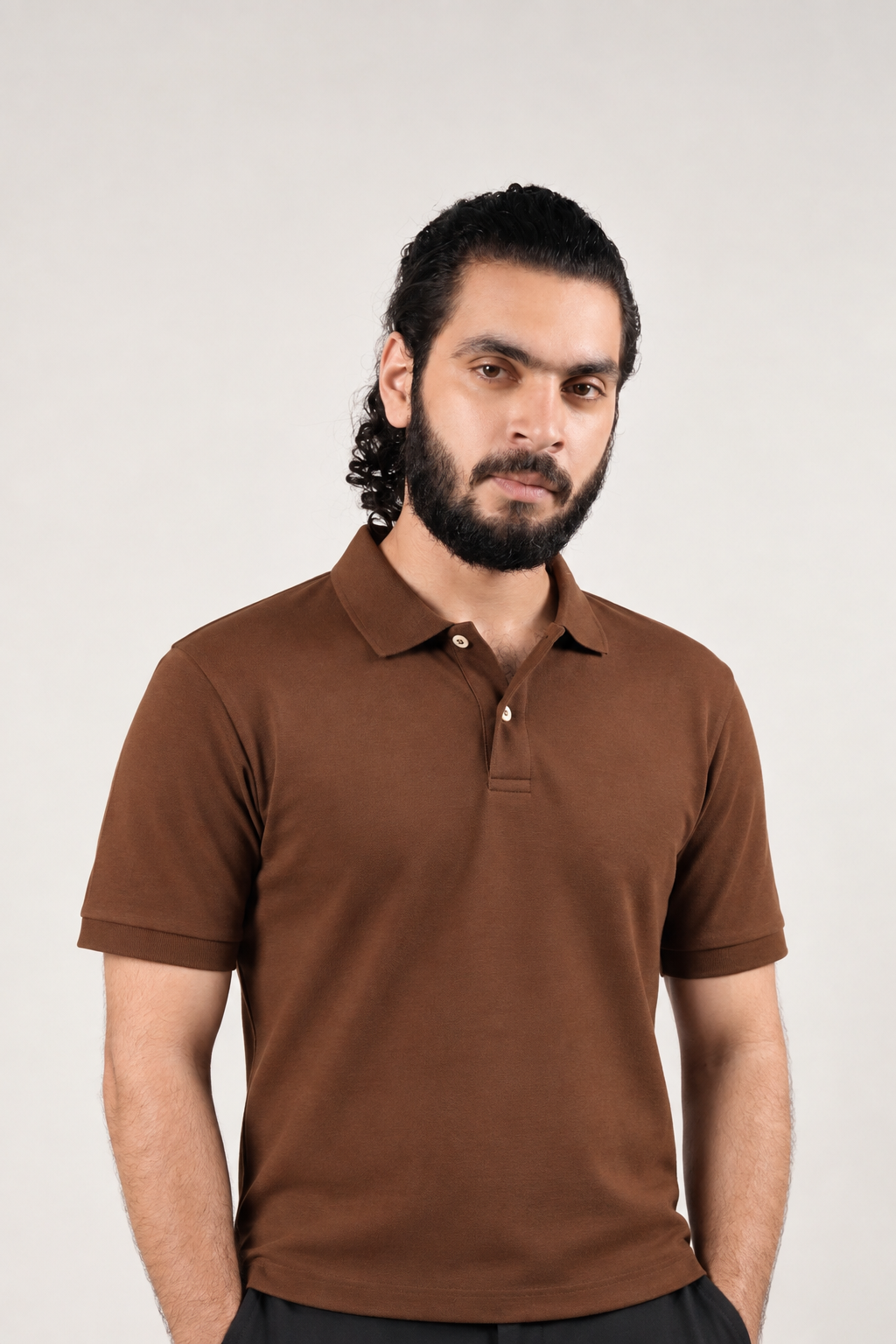 Chocolate Brown Polo