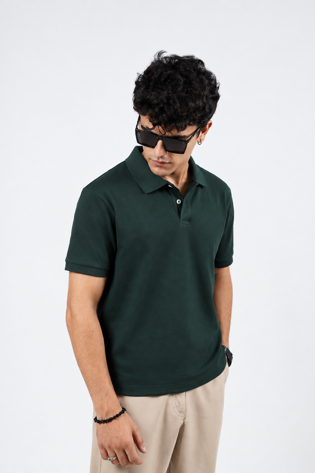 Dark Pine Green Polo